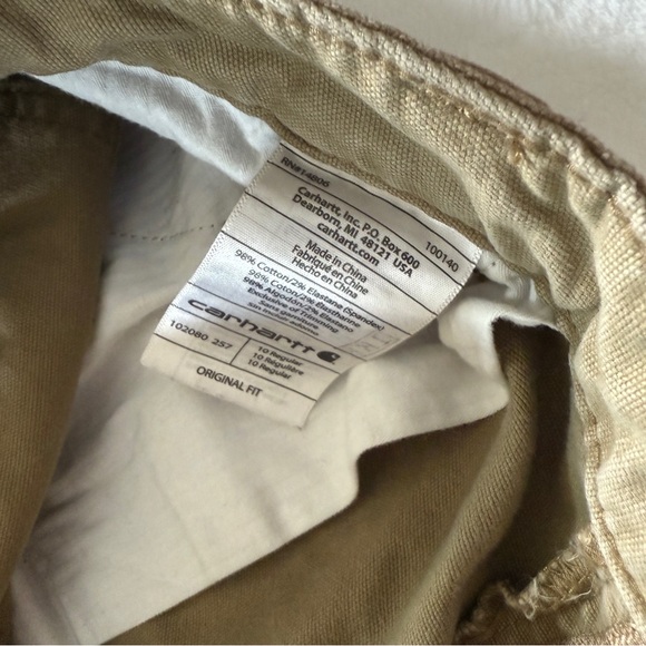 Women Carhartt Original Fit Rugged Professional Work Utility Pants - Picture 8 of 8